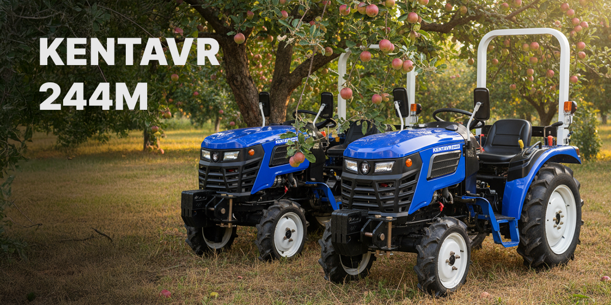 Трактор Kentavr 244M: маленький на вид, большой в деле!